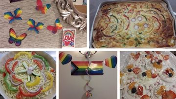 Stockport care home celebrate Pride with rainbow day